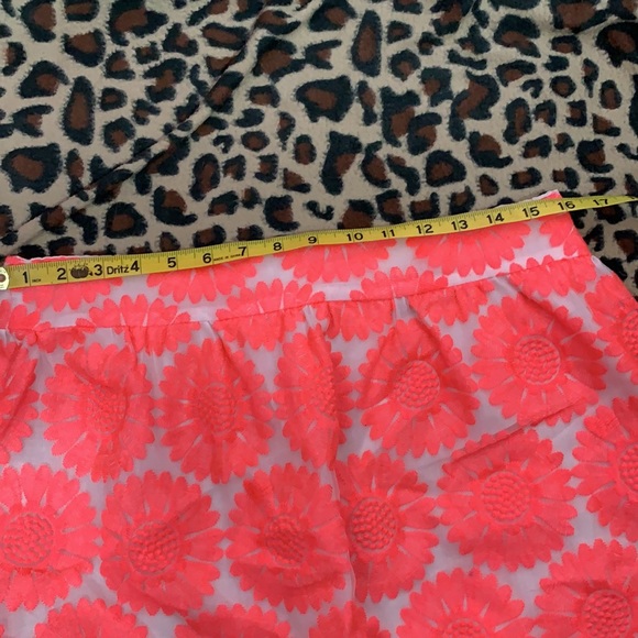 Blue Rain bright floral embroidered lined skirt - Picture 9 of 9